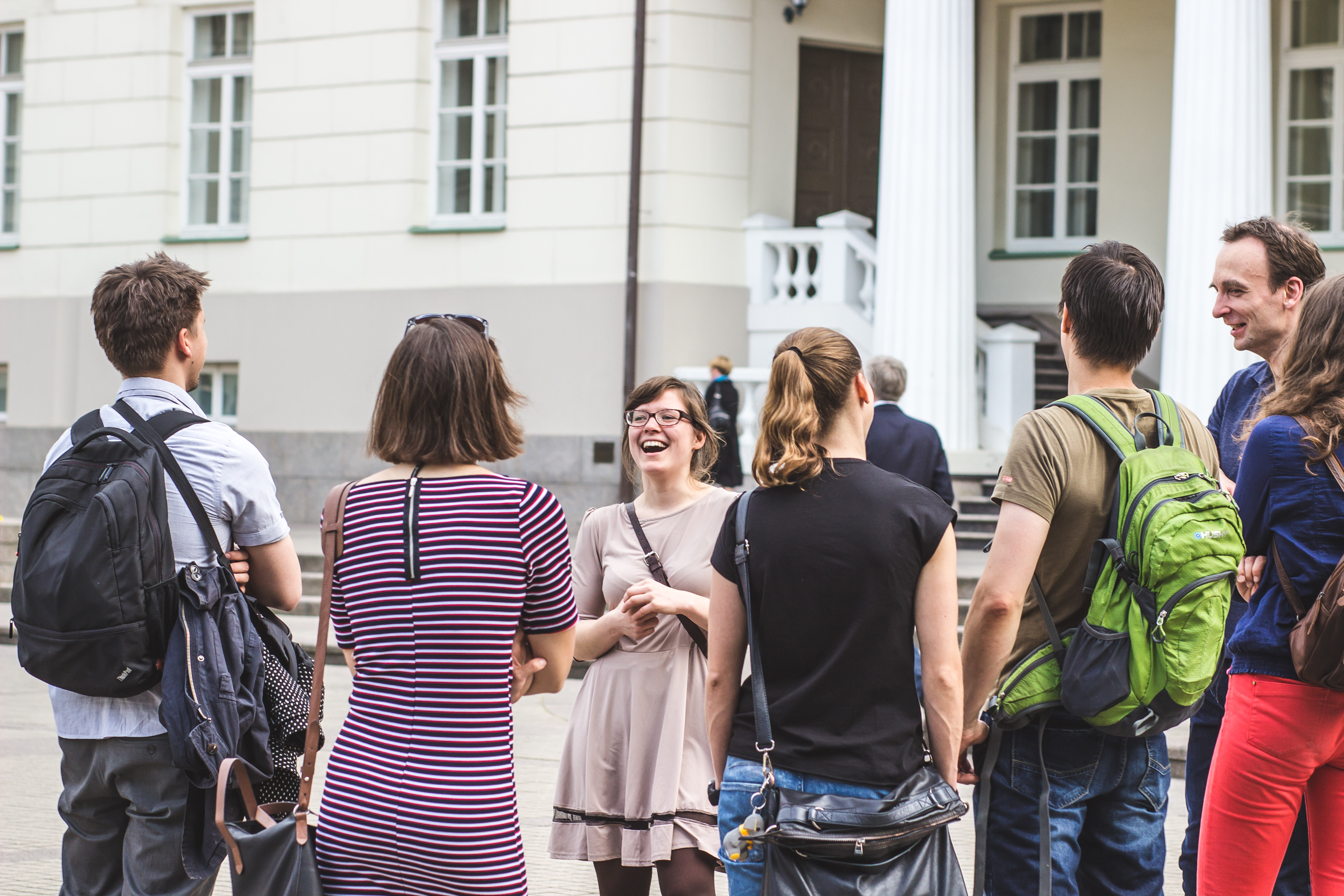 Passionate, cheerful and knoledable guides of Vilnius free walking tours