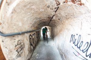 Ancient Tunnel of Vilnius,, will be shown during Vilnius Alternative Tour