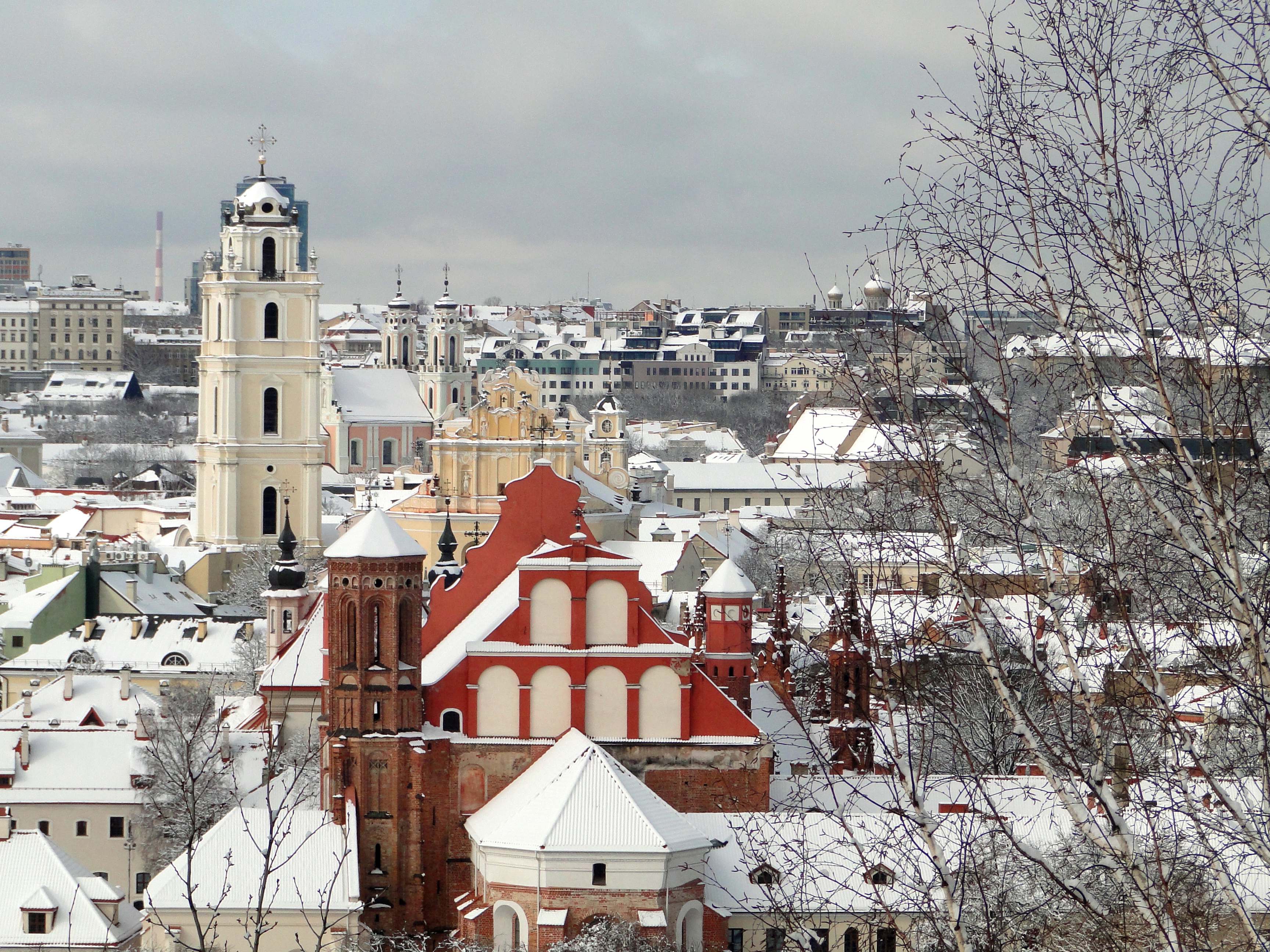 Vilnius in winter