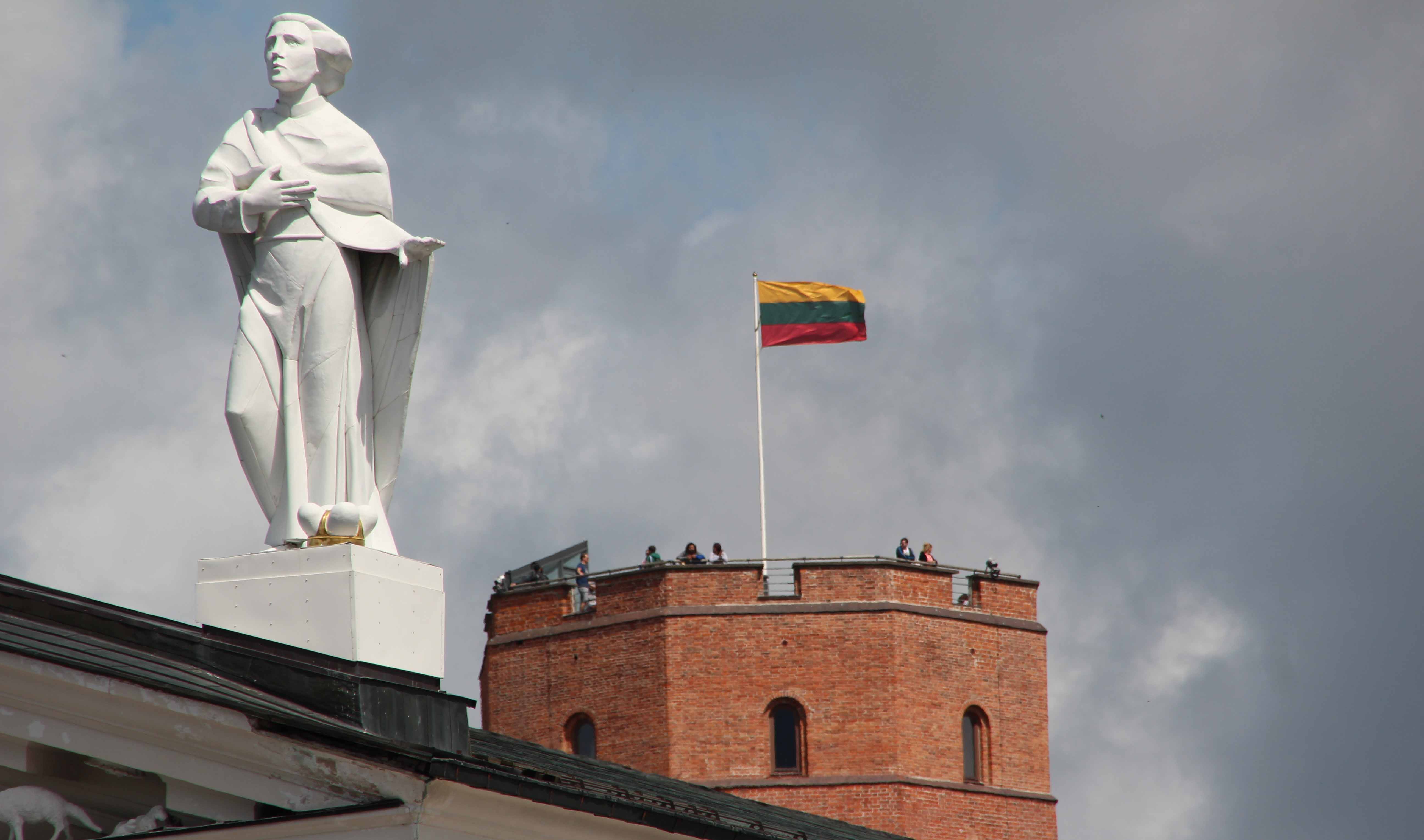 Visit Vilnius in February during the independence day