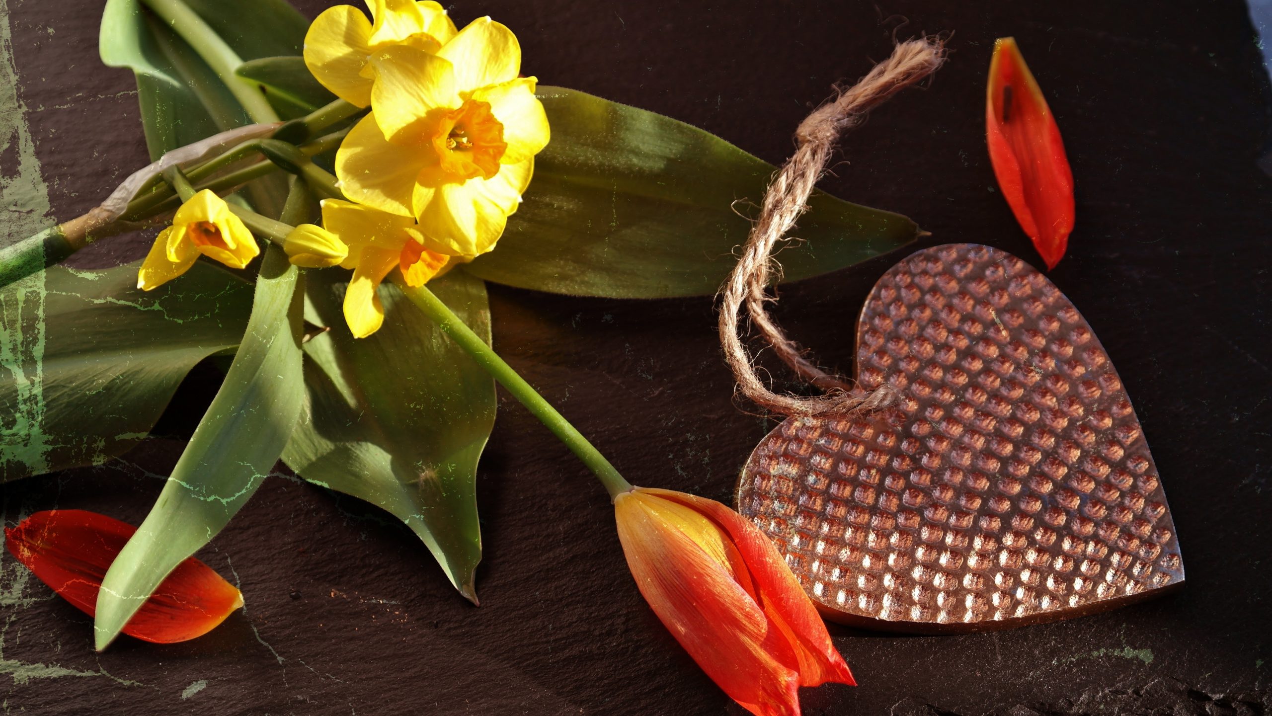 In Lithuania the bouquets of flowers are given to women during International Women's day