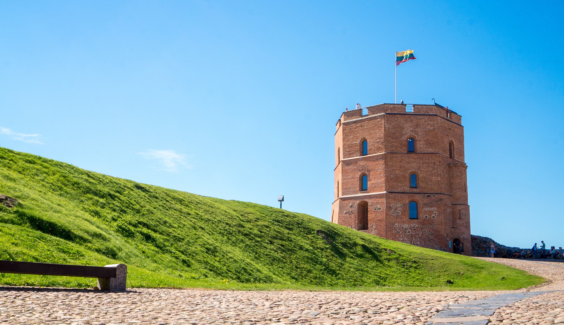 Gediminas Tower one of the elements of Lithuanian independence